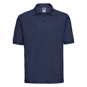 Russell Tops Russel Poly/Cotton Polo Shirt French Navy