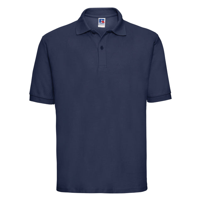 Russell Tops Russel Poly/Cotton Polo Shirt French Navy