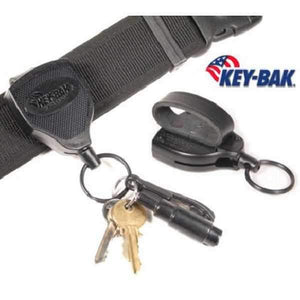 Key holder with retractable string discount
