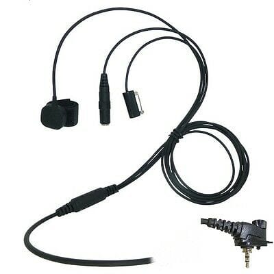 Showcomms Earpieces TC4 Motorola MTH800 3 wire kevlar surveilla