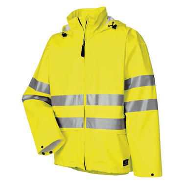 The Helly Hansen Narvik Jacket Yellow EN471 Certified Hi Vis