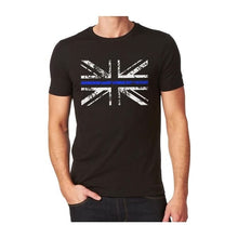 Load image into Gallery viewer, Thin Blue Line Union Flag Tshirt
