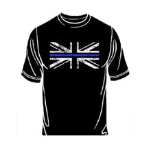 Load image into Gallery viewer, Thin Blue Line Union Flag Tshirt
