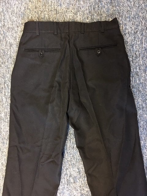 Police Surplus Police Uniform Trousers Men’s, black, mixed fabrics and styles (Used – Grade A)