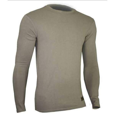 XGO Flame Retardant Compression Long Sleeve Crew Desert Sand