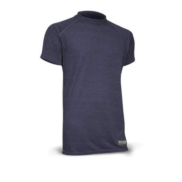 XGO Mens Fire Retardant Clean Seam T-Shirt Navy Blue