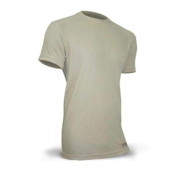 XGO Mens Flame Retardant Clean Seam T-Shirt Desert Sand