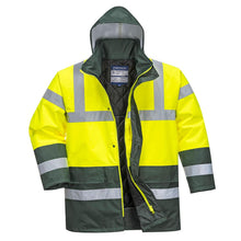 Load image into Gallery viewer, Pencarrie Coats Yoko Hi-Vis Contrast Jacket Yellow and Green-Large
